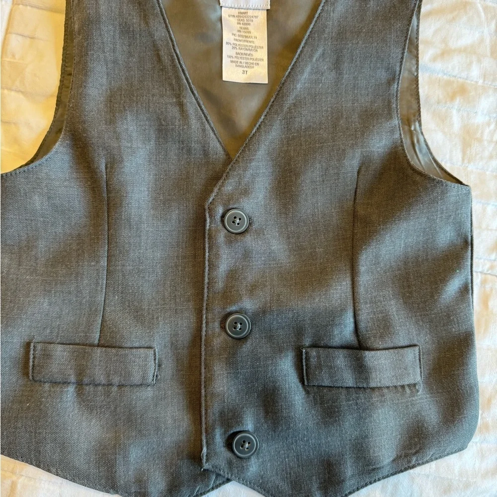 Trauser and vest set for boys
